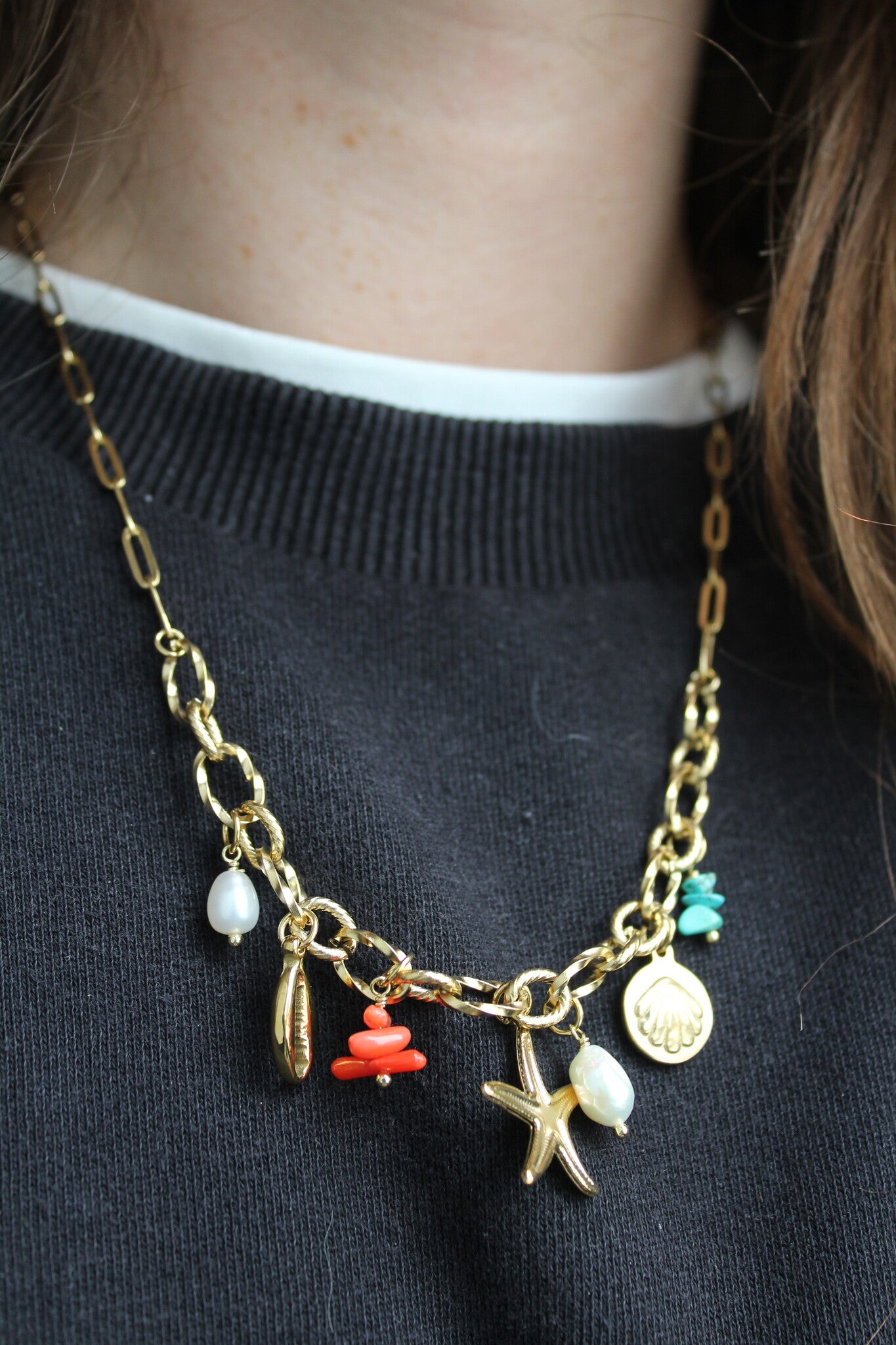 Aila - Necklace - Stainless Steel