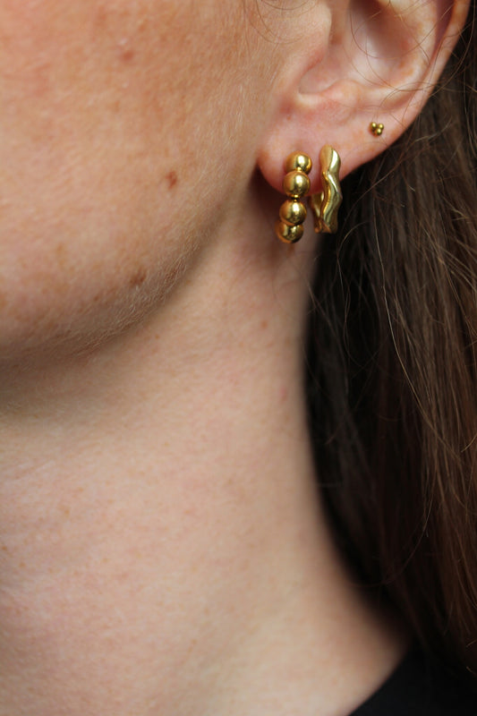 Nicoline - Earrings - Stainless Steel