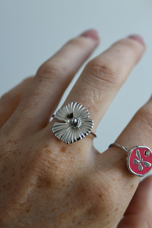 Lenka - Ring - Stainless Steel - Adjustable