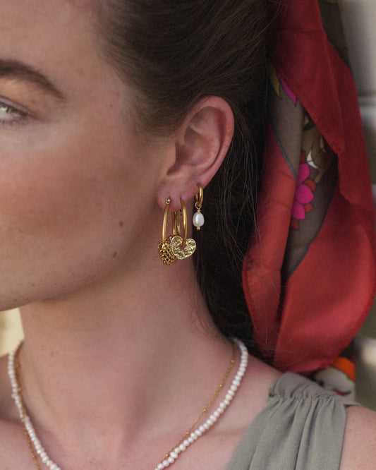 Classy Hoops - Orecchini - Acciaio inossidabile