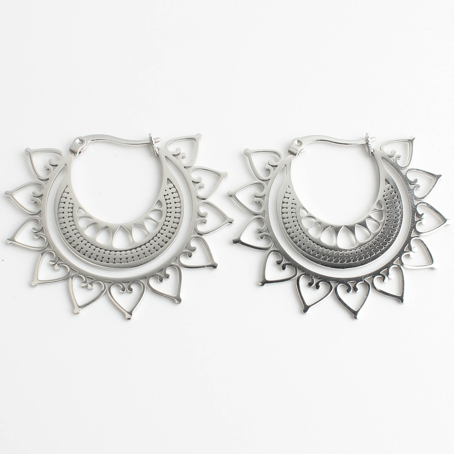 Beso - Earrings - Stainless Steel