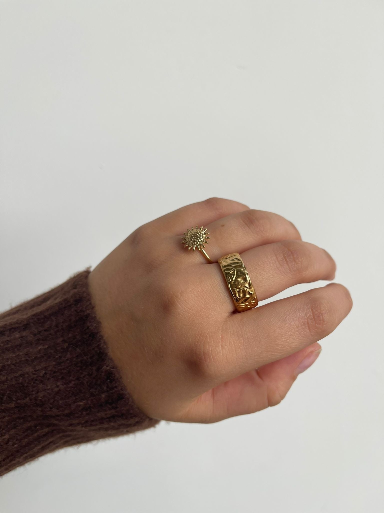 August - Ring - Stainless Steel - Adjustable